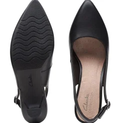 Clearance Clarks Kataleyna Step Black