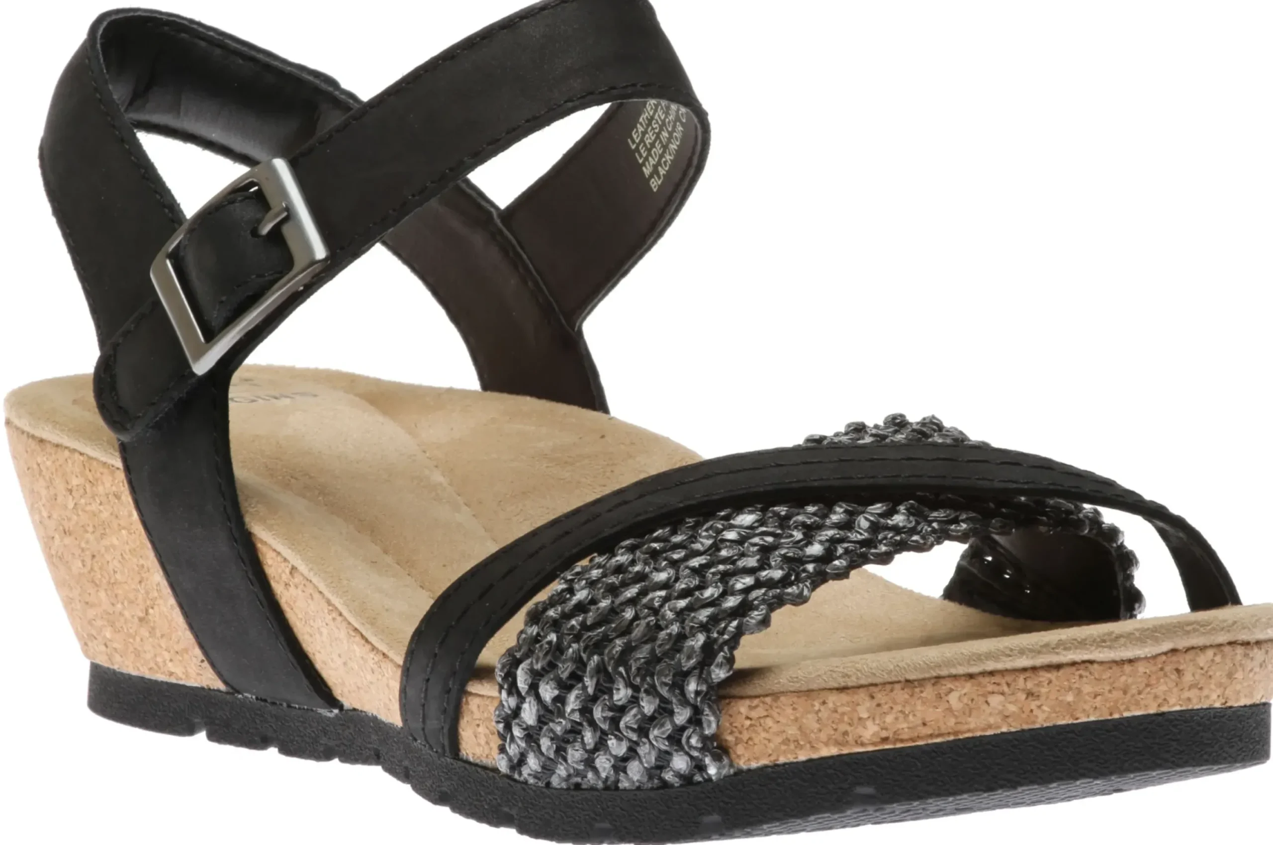 Online Earth Kendra Kennedy Black Wedge Sandal
