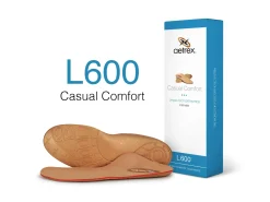 Outlet Aetrex L600 Men's Casual Orthotics - Insole For Everyday Shoes