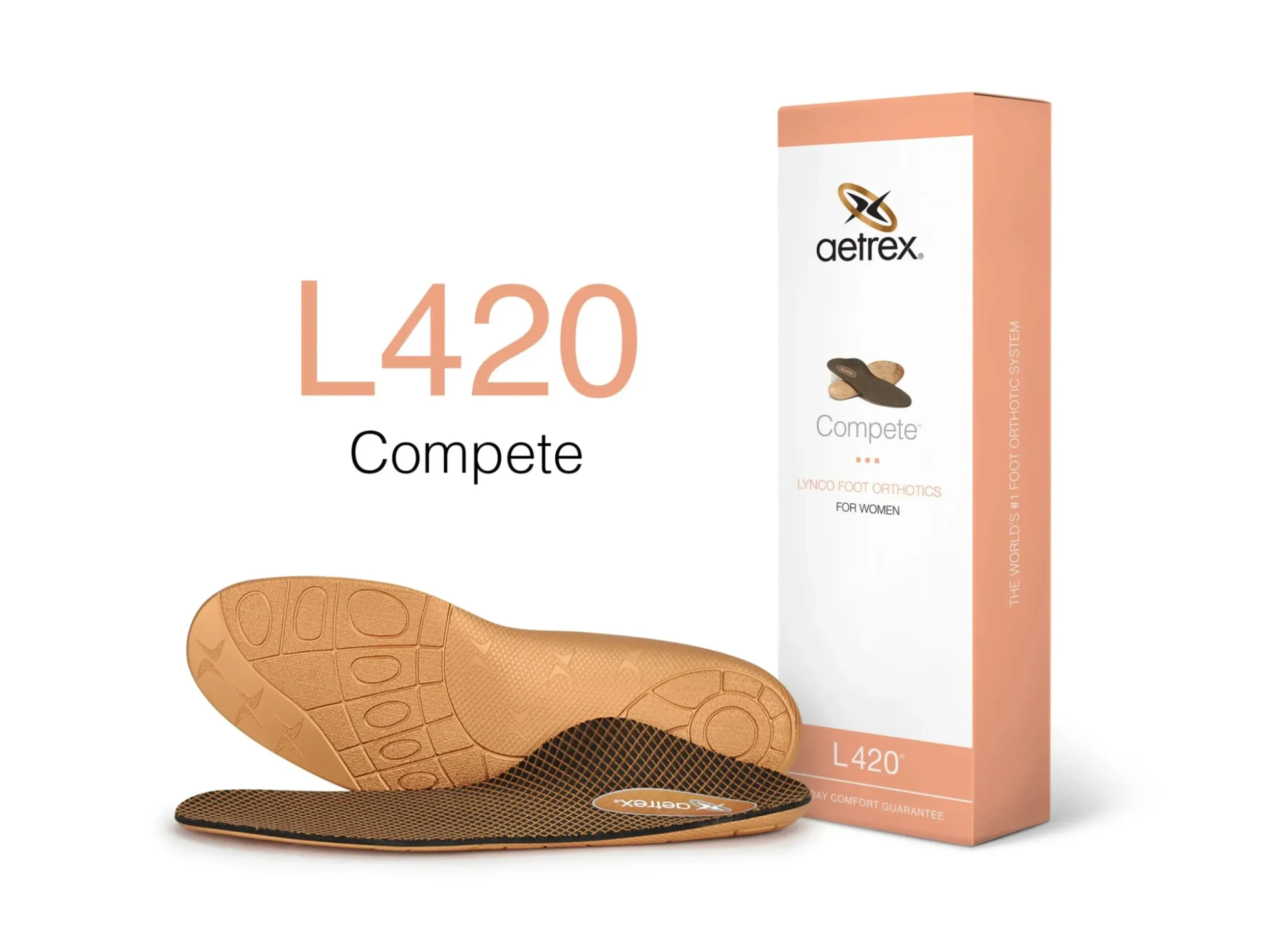 Aetrex L420 Women's Compete Posted Orthotics