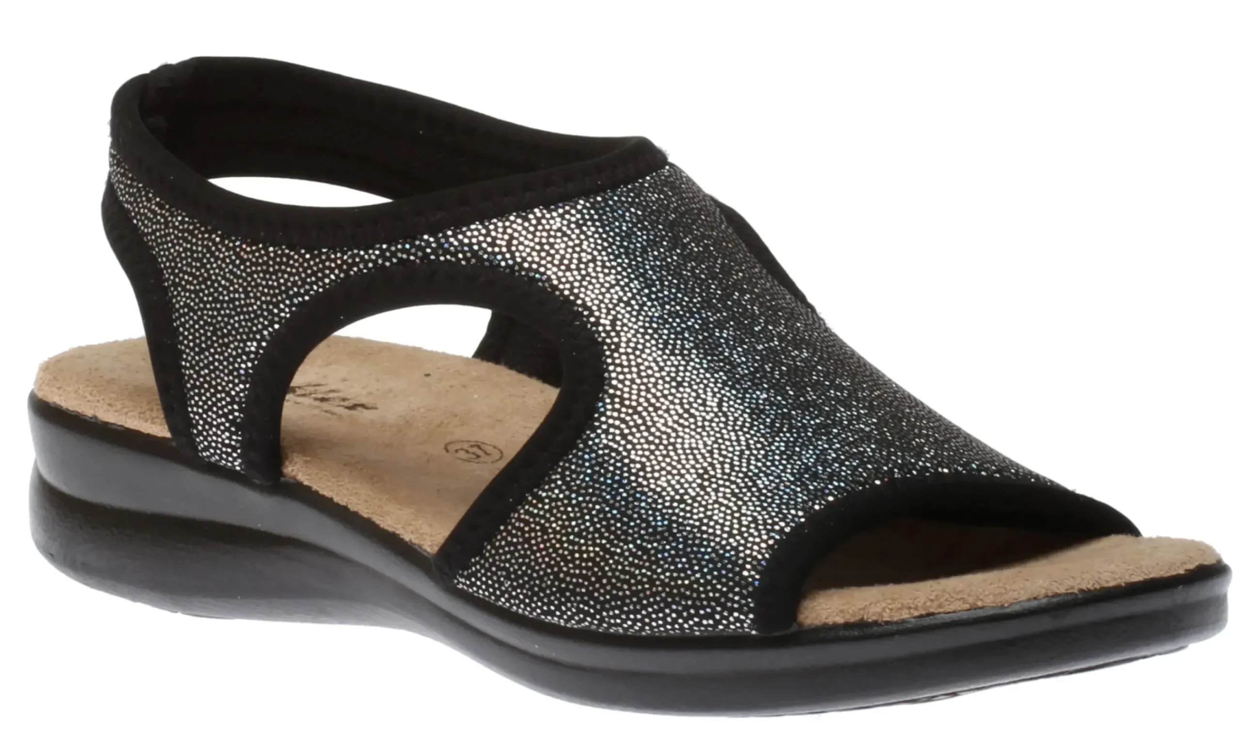 Clearance Polyflex Ladies S Black Multi