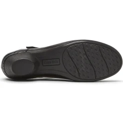 New Cobb Hill Laurel Black Leather Mary Jane