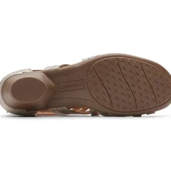 Best Cobb Hill Laurel Metallic Caged Sandal