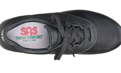 Online SAS Shoes Liberty Black Leather Non Slip Lace-Up Shoe
