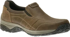 Best Dunham Litchfield Brown Waterproof Slip-On Shoe