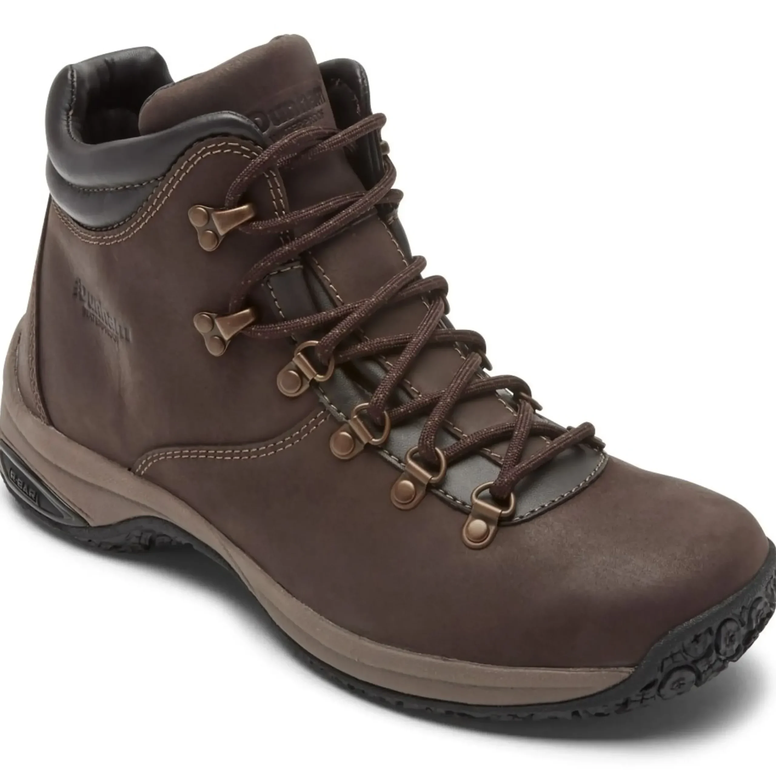 Best Dunham Ludlow Brown Waterproof Plain Toe Boot