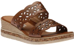 Online Remonte Lugano Slide Brown