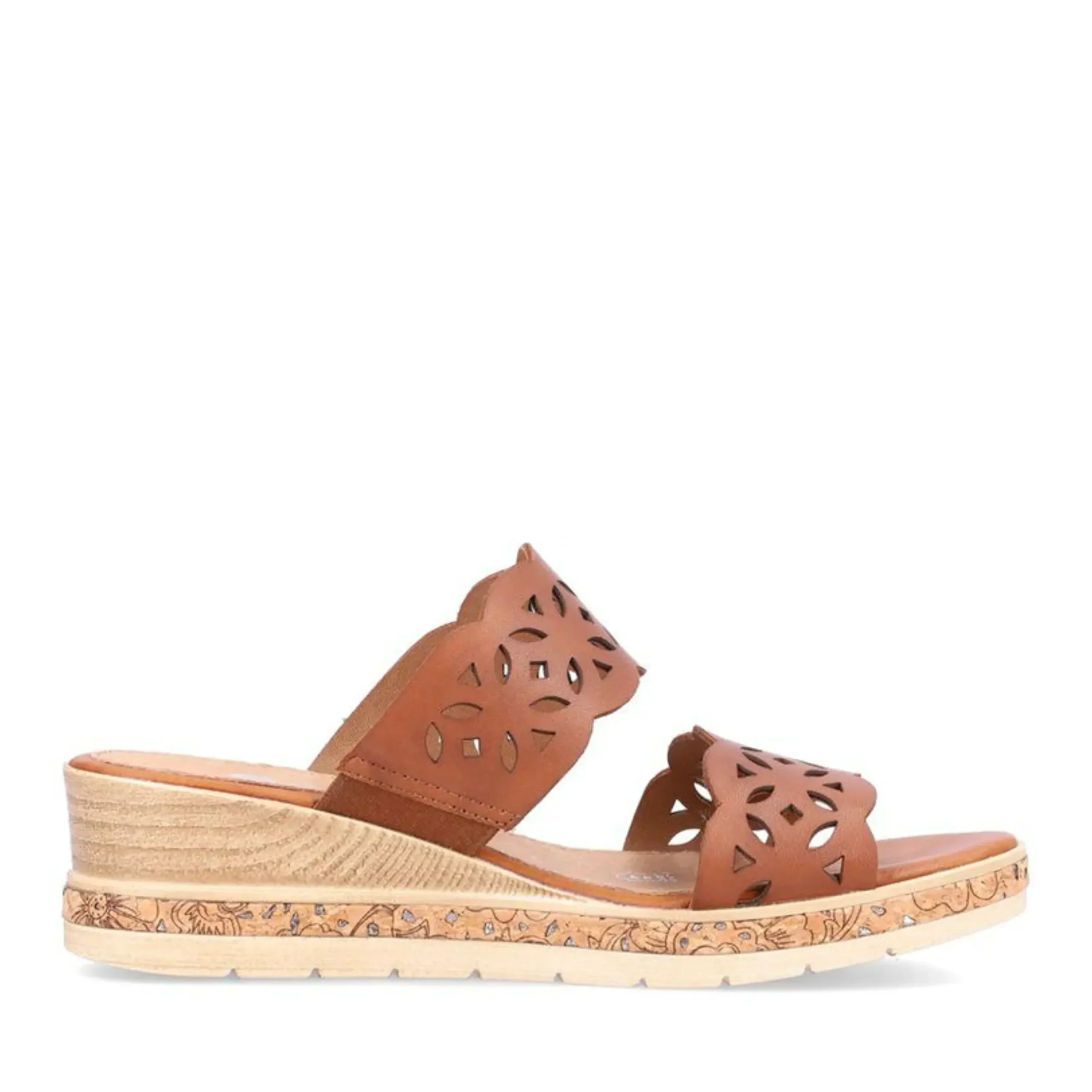 Online Remonte Lugano Slide Brown