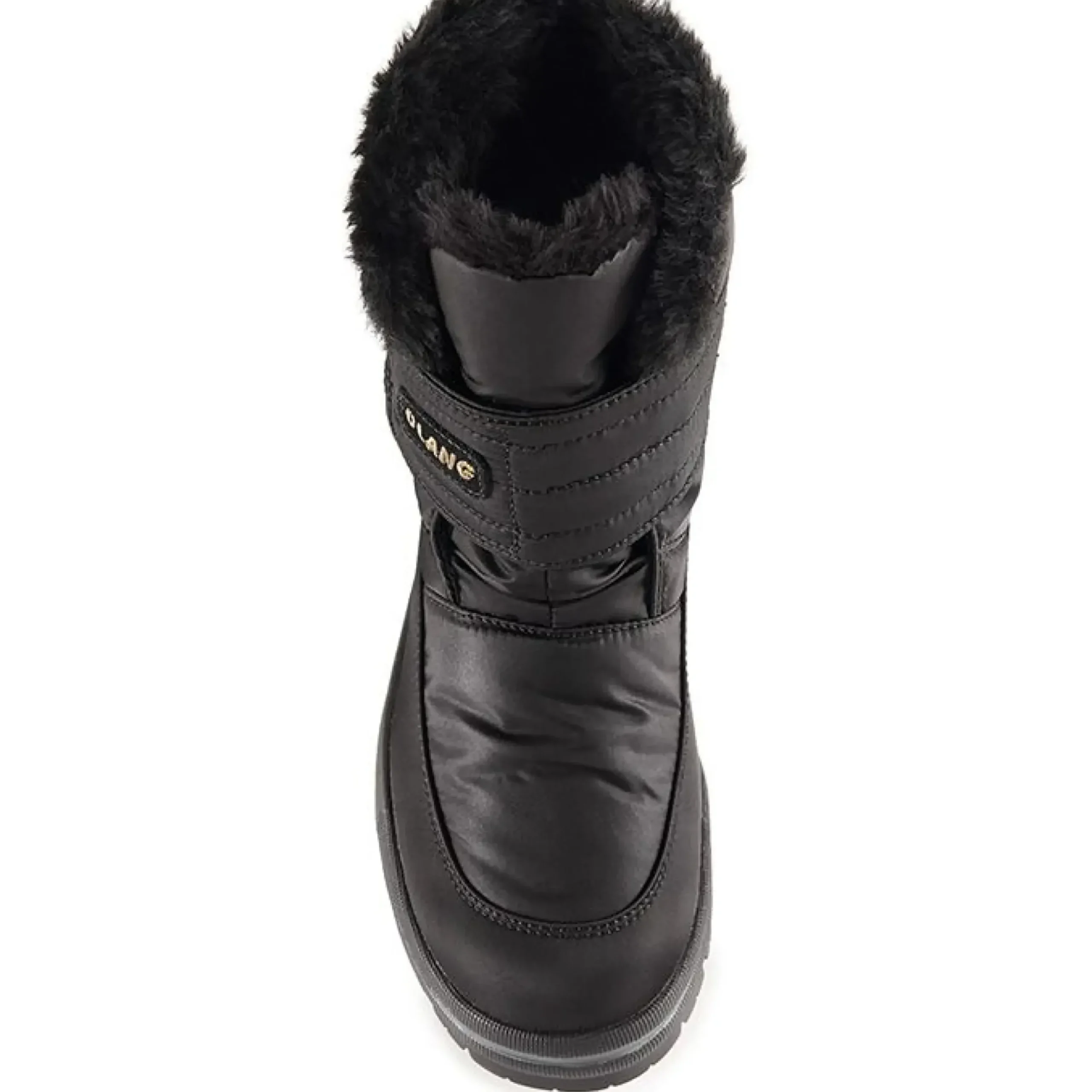New Olang Luna Velcro Black Winter Boot