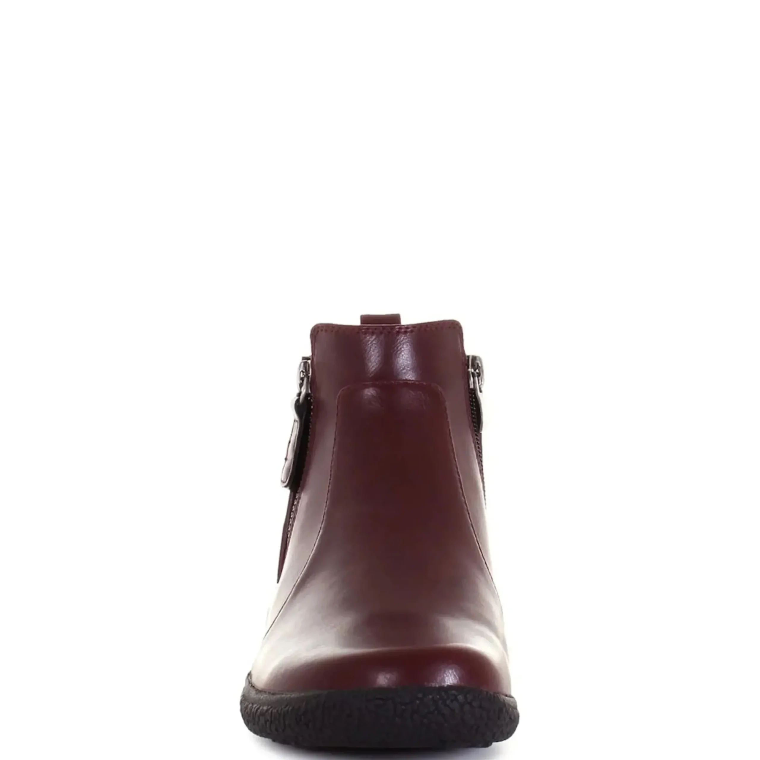 Hot Wanderlust Maddi Burgundy Ankle Boot