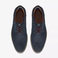 Hot Clarks Malwood Lace Navy