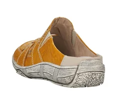 Sale Remonte Massa Yellow Leather Slip-On Mule
