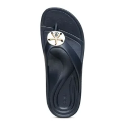 Clearance Aetrex Maui Starfish Navy