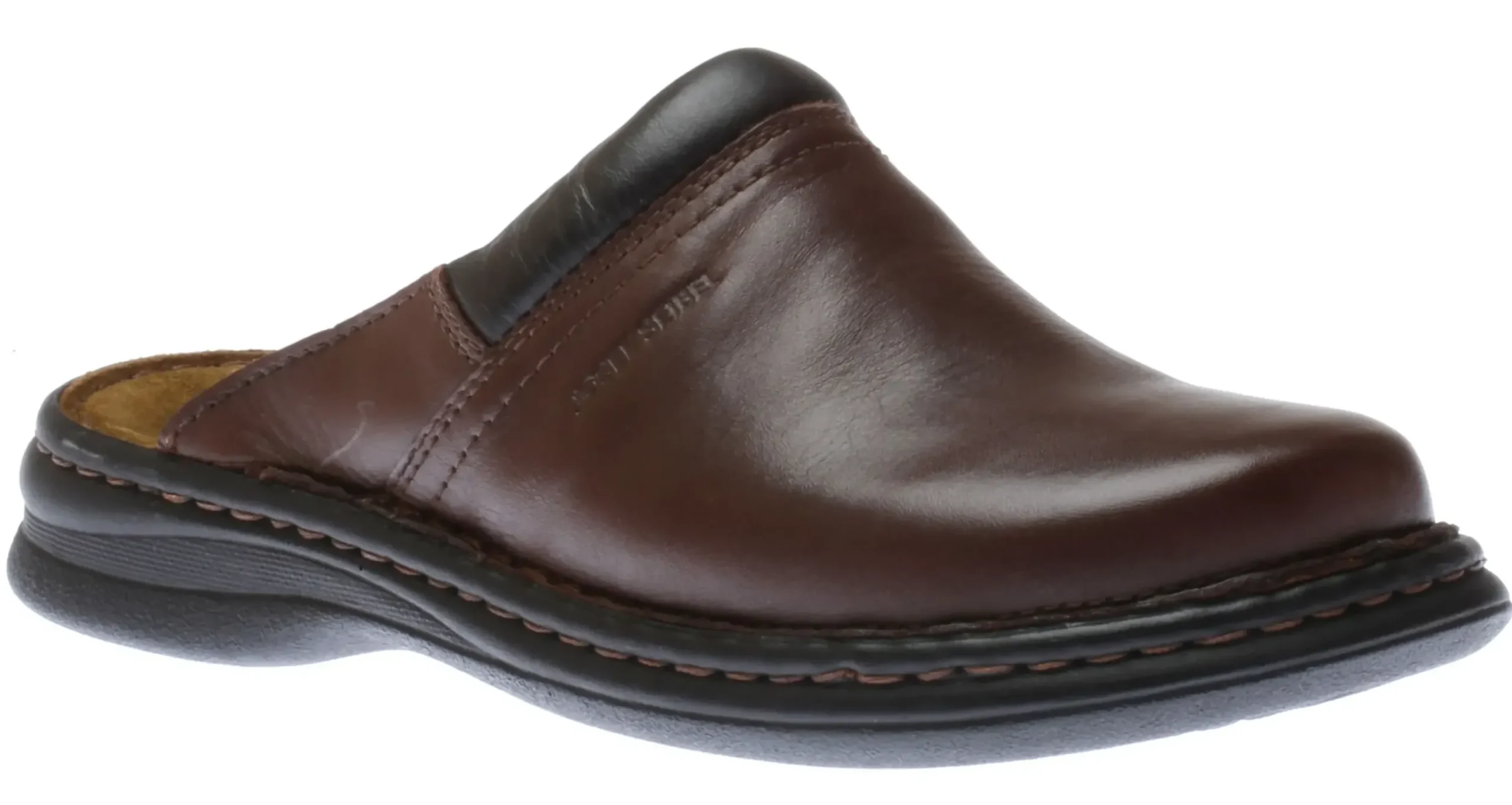 Best Josef Seibel Max Brandy Brown Leather Slipper