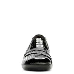 Online Clarks May Marigold Black Croco Slip-On Loafer