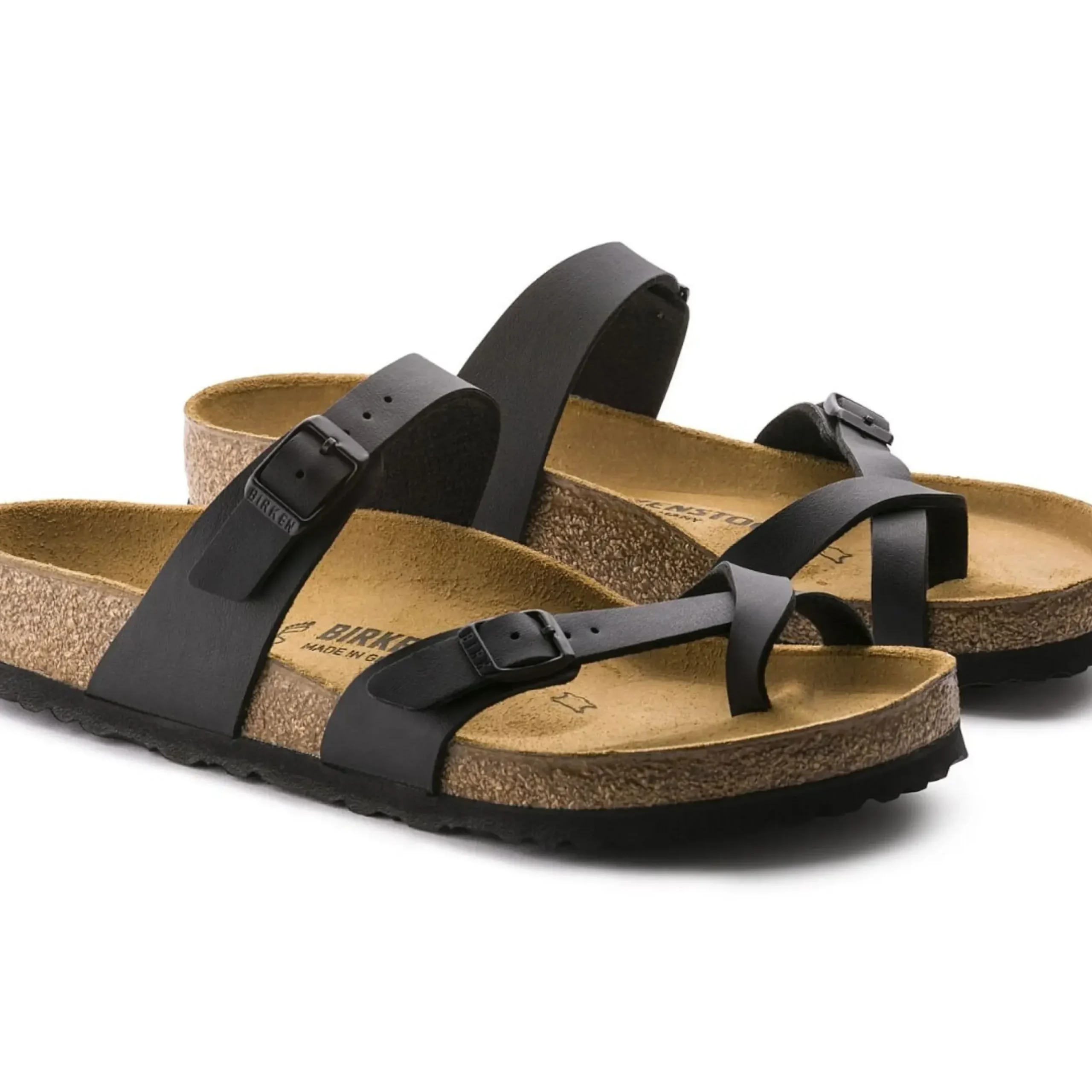 Outlet Birkenstock Mayari Birko-Flor Black Sandal