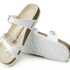 Sale Birkenstock Mayari Birko-Flor White Sandal
