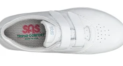 Outlet SAS Shoes Me Too White Leather Walking Shoe