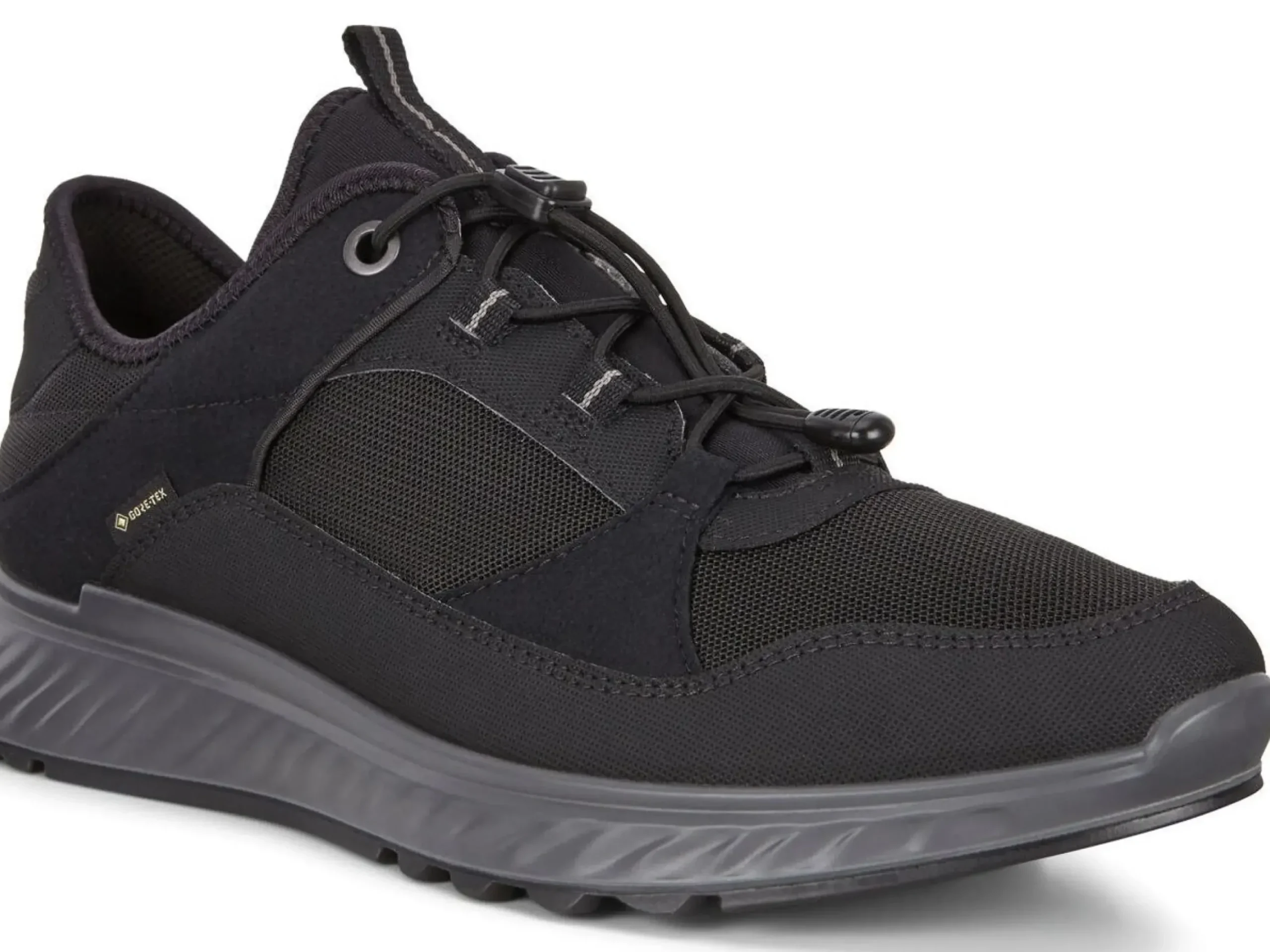 Best Ecco Men's Exostride Black Gore-Tex Waterproof Sneaker