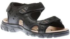 New Collexion Italy Mens Sandal Black