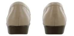 Best SAS Shoes Metro Taupe Linen Web Slip On Loafer