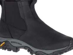 Sale Merrell Moab Adventure Chelsea Black Waterproof Wide Width Boot