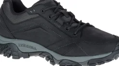 Clearance Merrell Moab Adventure Lace-Up Black Wide Width Hiking Shoe