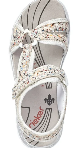 Clearance Rieker Mosaik Multicolour Pebble Cutout Sport Sandal