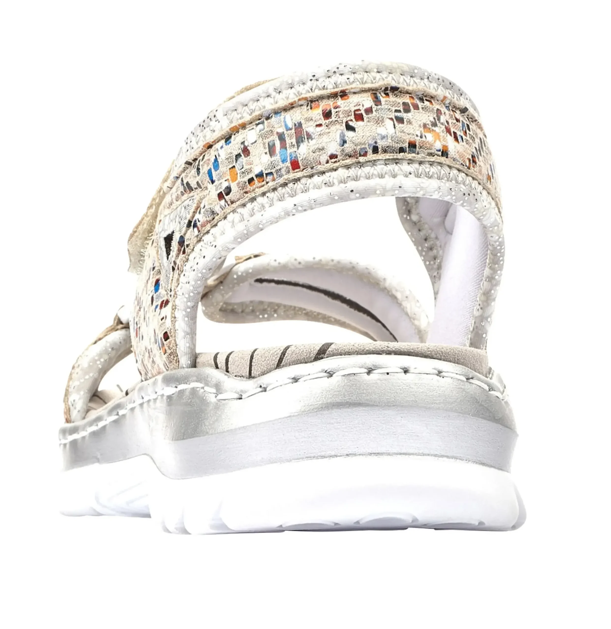 Clearance Rieker Mosaik Multicolour Pebble Cutout Sport Sandal