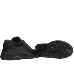 Sale New Balance Mw813Bk Black Leather Walking Shoe