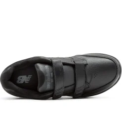 Sale New Balance Mw928Hb3 Black Leather Velcro Walking Shoe