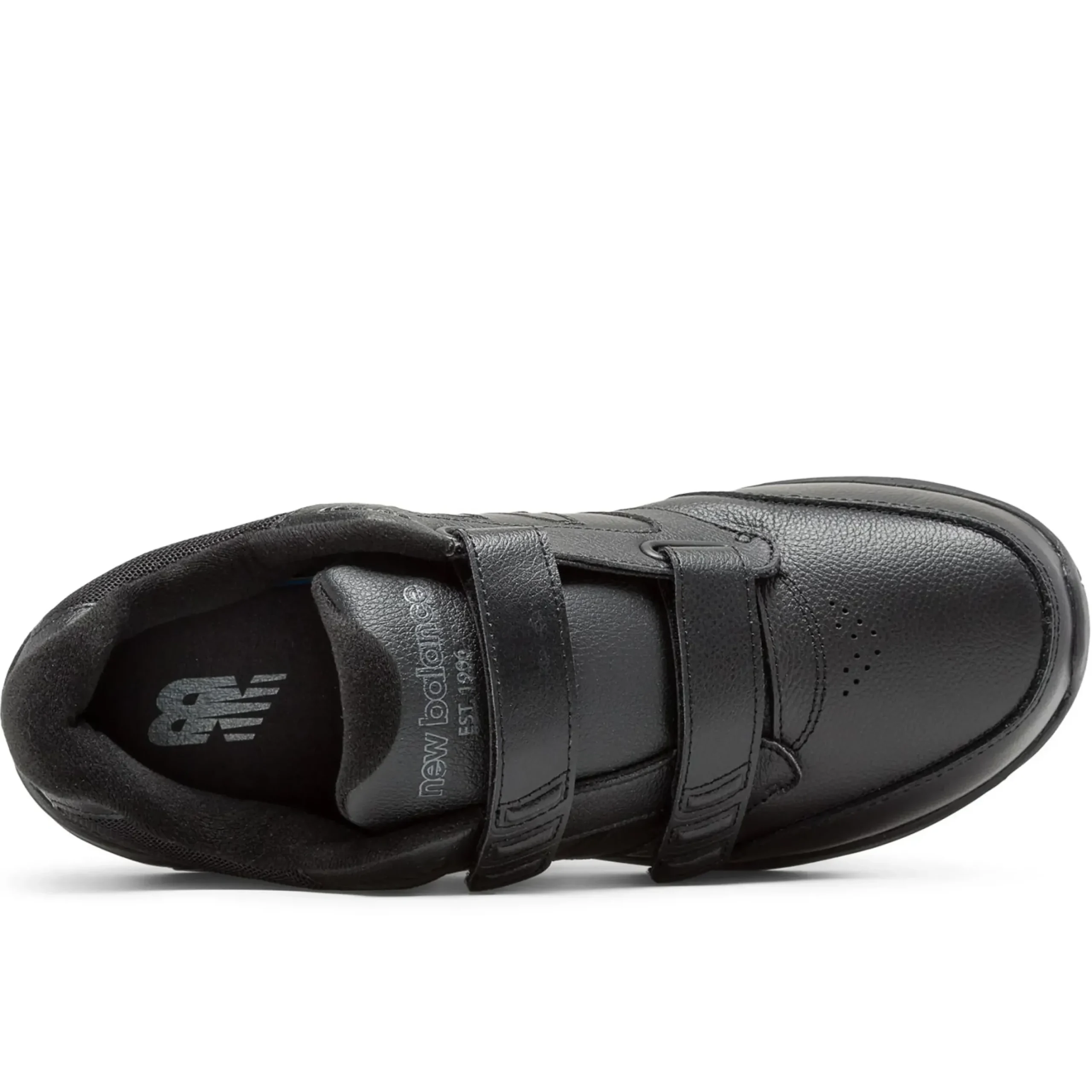 Sale New Balance Mw928Hb3 Black Leather Velcro Walking Shoe