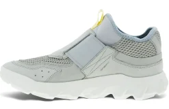 Discount Ecco Mx Concrete Grey Mesh Slip-On Sneaker