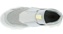 Discount Ecco Mx Concrete Grey Mesh Slip-On Sneaker