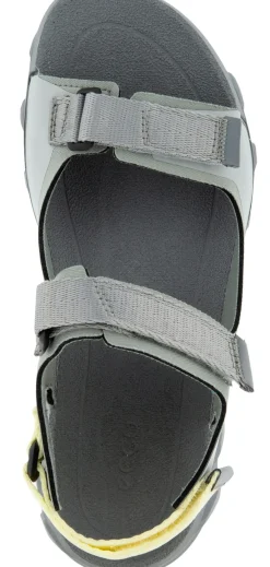 Sale Ecco Mx Onshore Concrete Grey 3-Strap Water Friendly Sport Sandal
