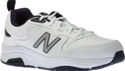 Hot New Balance Mx857Wn3 White Leather Cross-Training Shoe