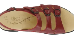 SAS Shoes Mystic Ruby Leather Slingback Sandal