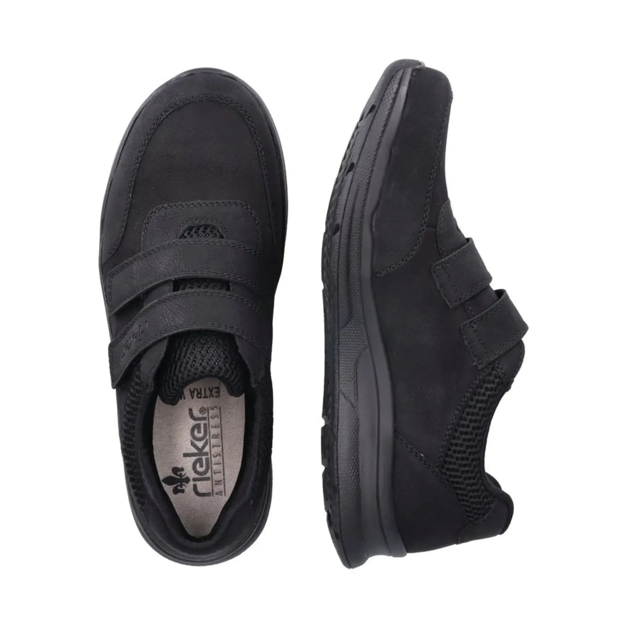 Best Rieker Nablus Velcro Black