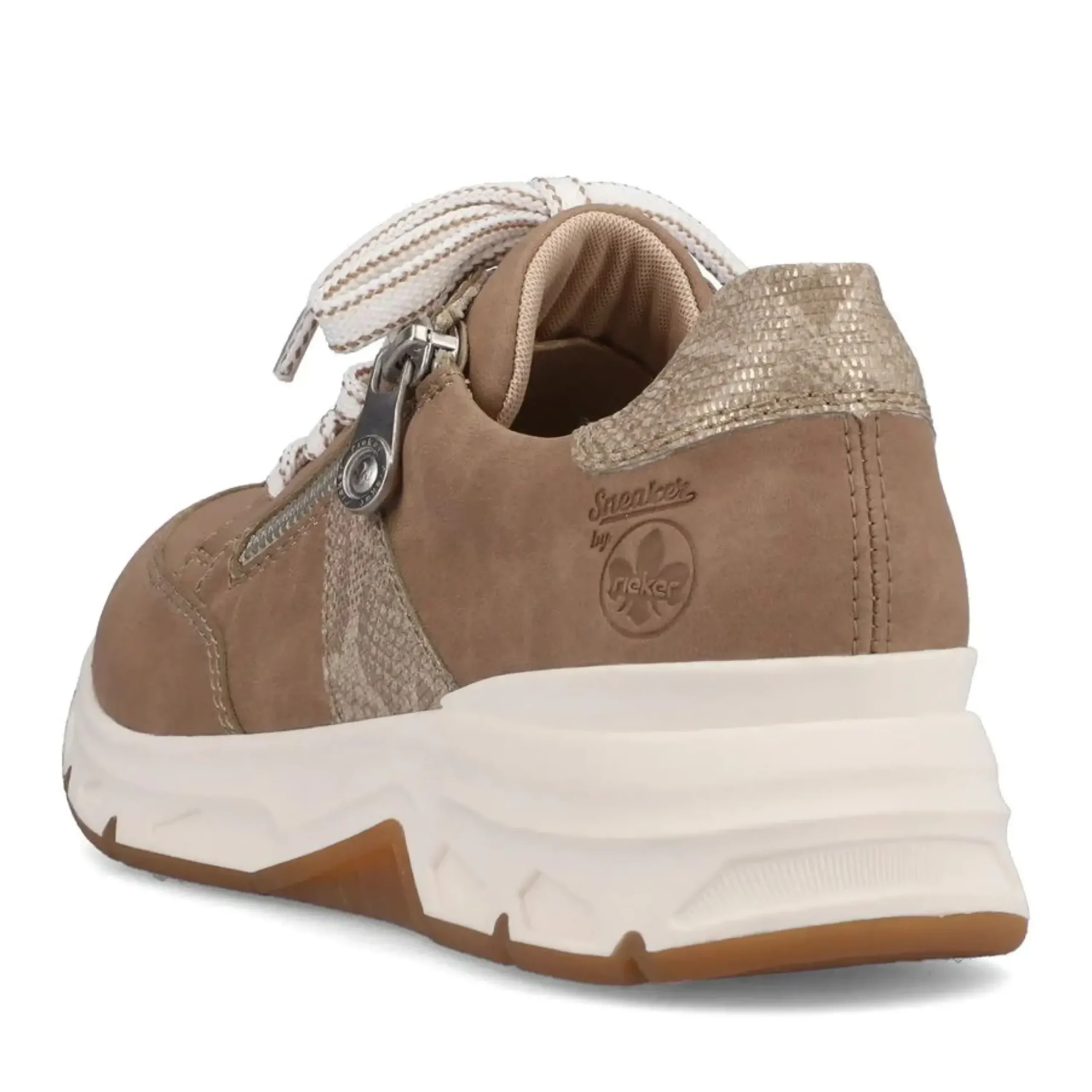 New Rieker Nabukino Lace Biege