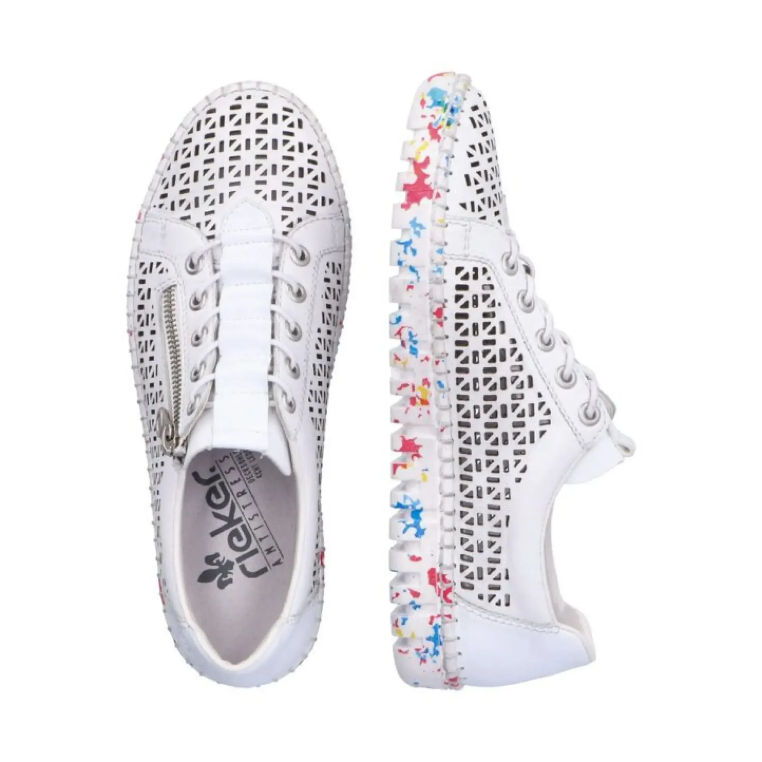 Online Rieker New Zealand White