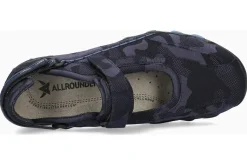 Clearance Allrounder Niro Suede Camo Blue
