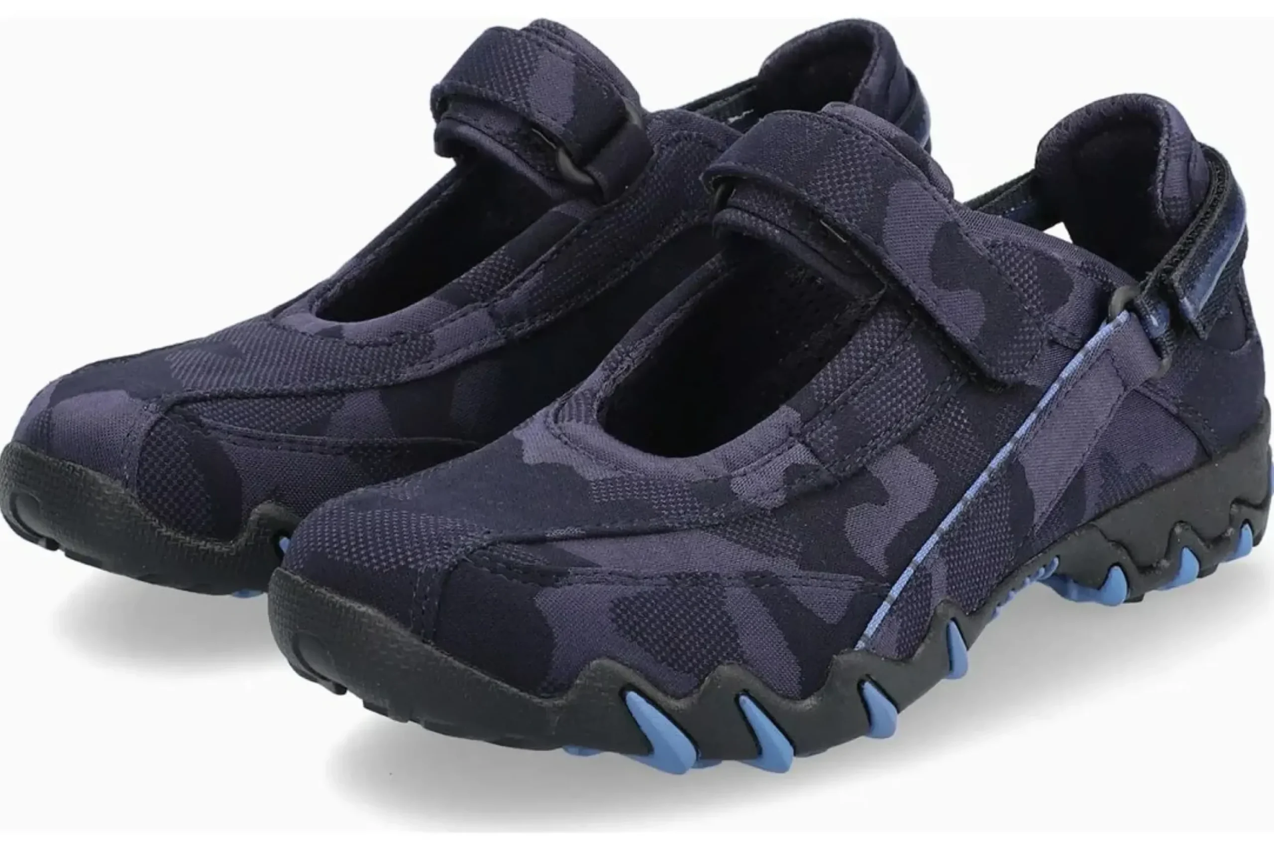Clearance Allrounder Niro Suede Camo Blue