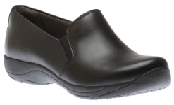 Outlet Dansko Nora Black Leather Slip-On Shoe