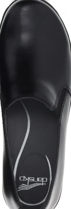 Outlet Dansko Nora Black Leather Slip-On Shoe