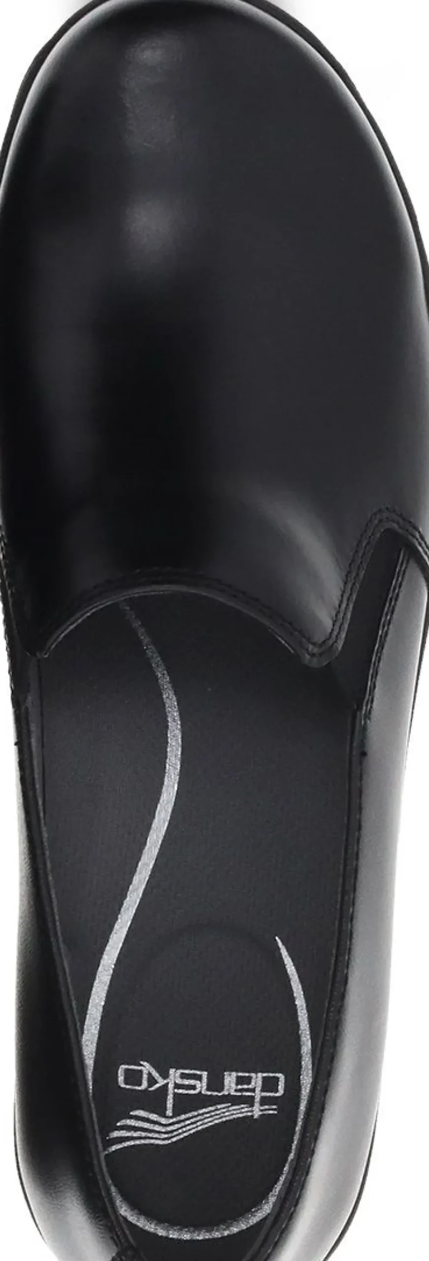 Outlet Dansko Nora Black Leather Slip-On Shoe