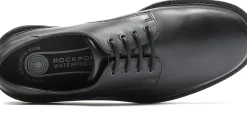 Outlet Rockport Northfield Black Leather Lace-Up Dress Shoe