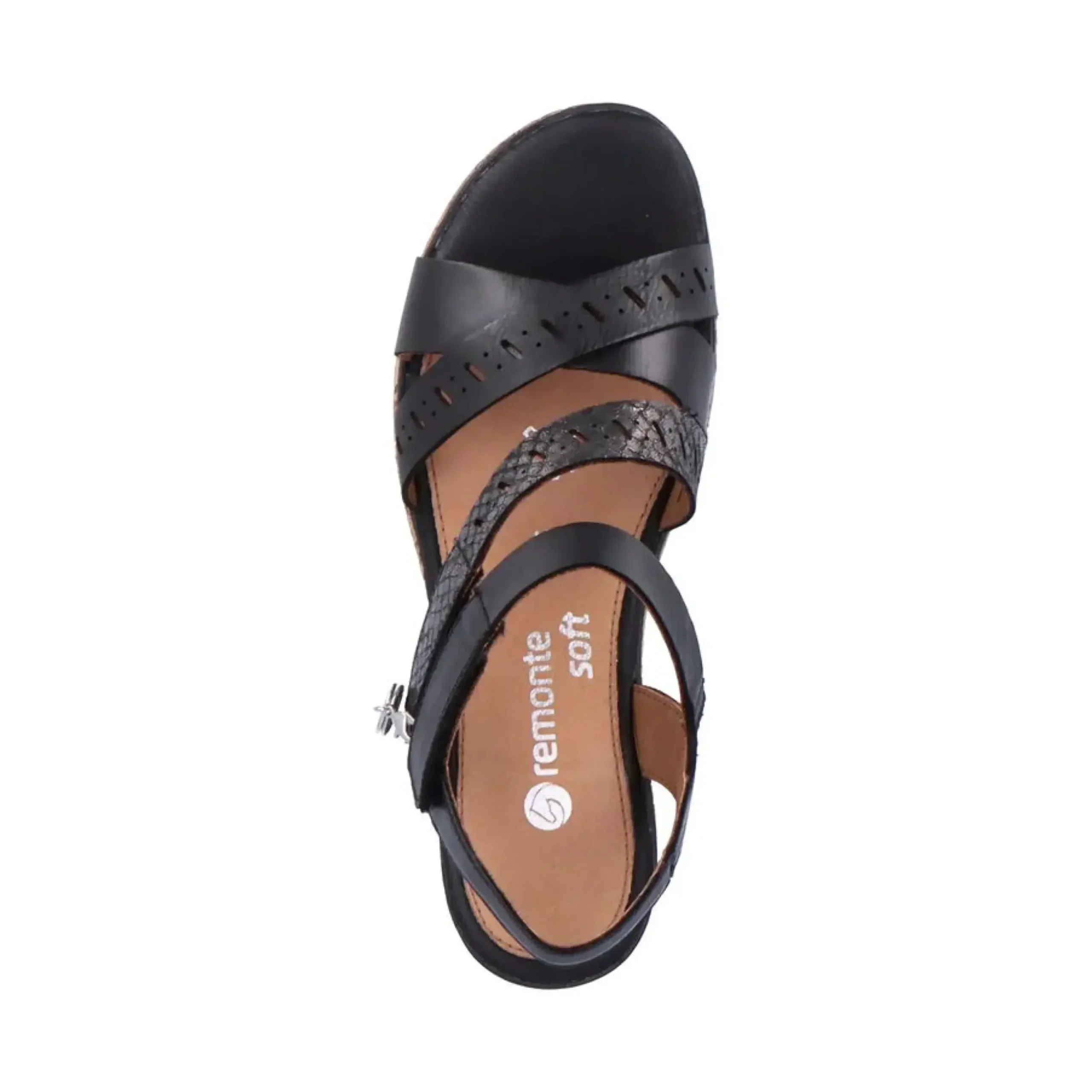 Best Remonte Oden Sandal Black