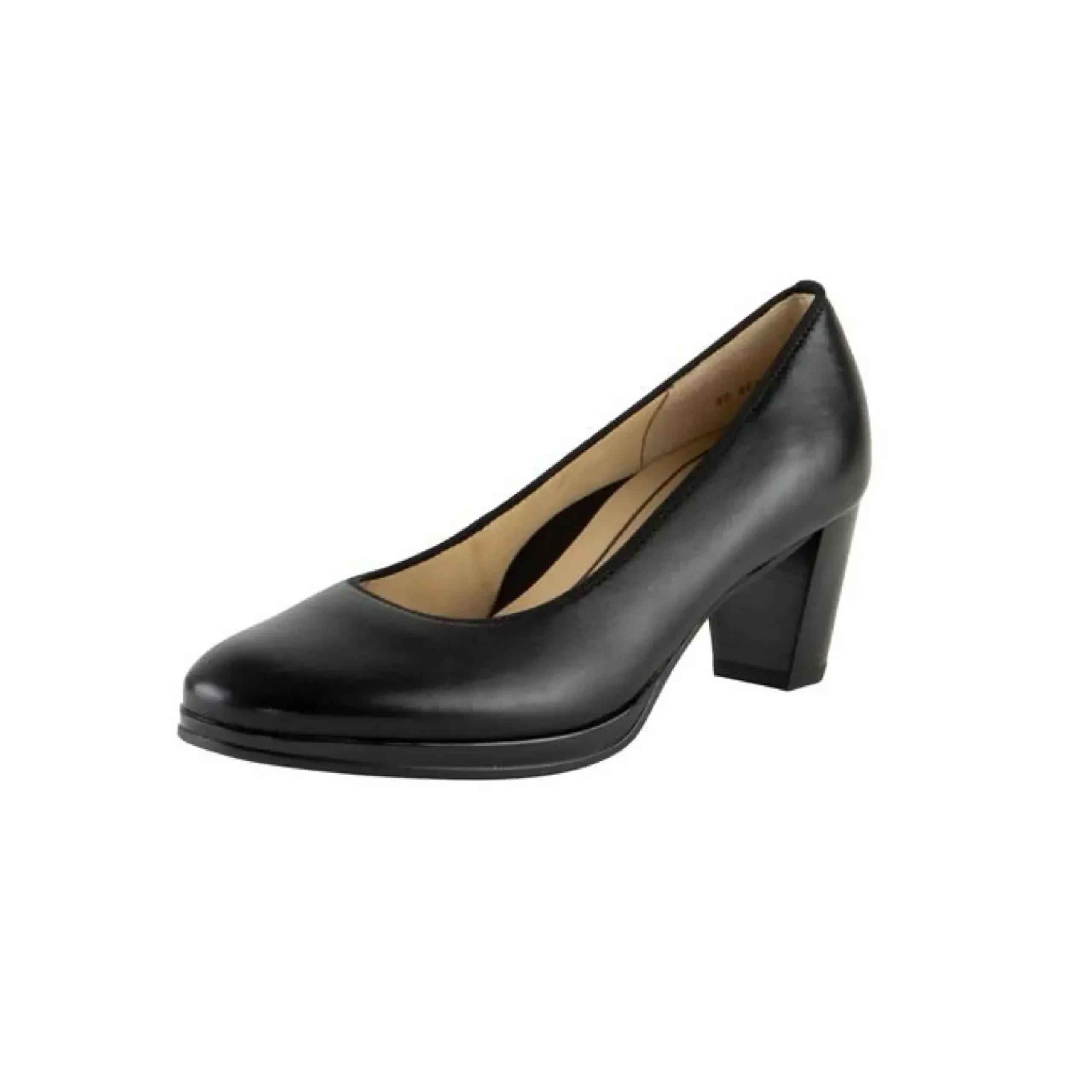 Sale Ara Ophelia Black Leather Pump