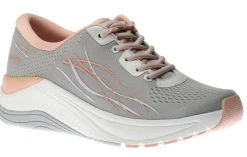 Dansko Pace Light Grey Mesh Lace-Up Walking Shoe