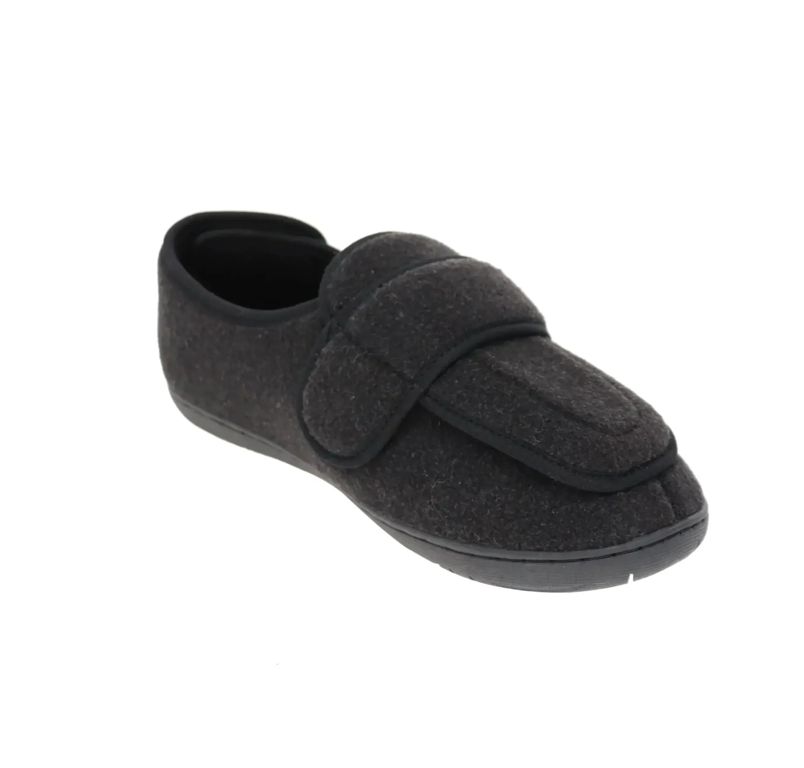 Sale Foamtreads Physician L2 Black Wool Slipper